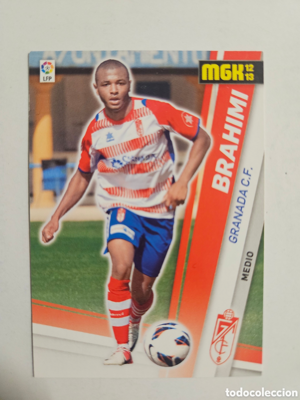 Cromos de F&uacute;tbol: BRAHIMI 499 NUEVO FICHAJE (GRANADA) PANINI MEGACRACKS 2012-2013 12 13 CROMO CARTA