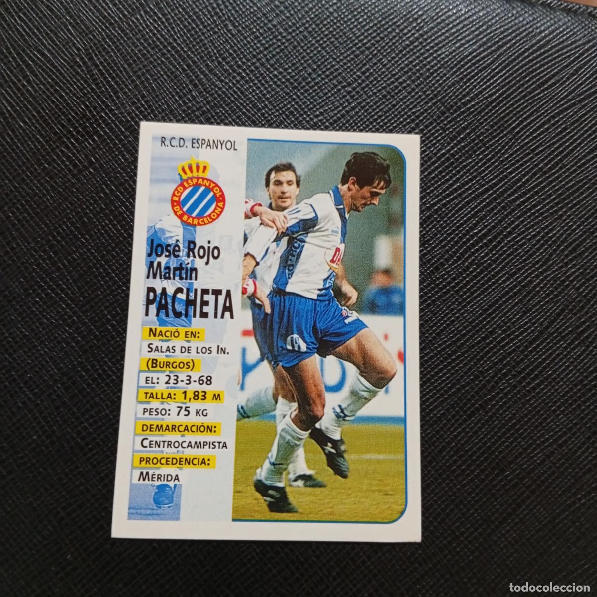 Cromos de F&uacute;tbol: 189 PACHETA ESPA&Ntilde;OL PANINI 1998 1999 CROMO FUTBOL LIGA 98 99 - SIN PEGAR - A67 PG316