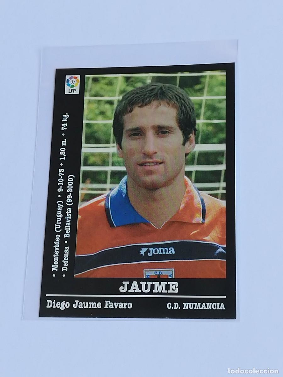 Cromos de F&uacute;tbol: N&Uacute;&Ntilde;EZ ERROR CORREGIDO #274 CD NUMANCIA - LA LIGA 2000 2001 - PANINI SPORTS 00 01 NUNCA PEGADO