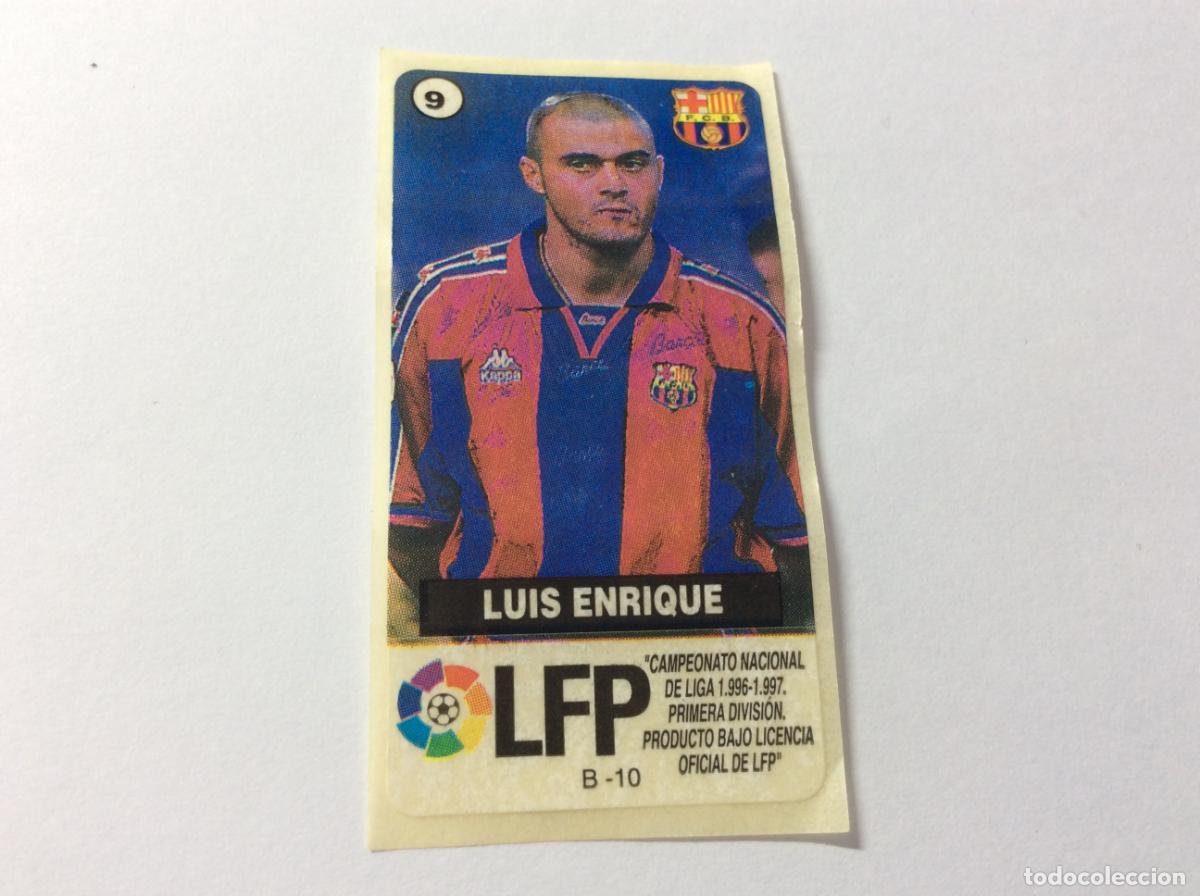Cromos de F&uacute;tbol: Luis Enrique FC Barcelona Chicles Vidal 96 97 La liga de las estrellas