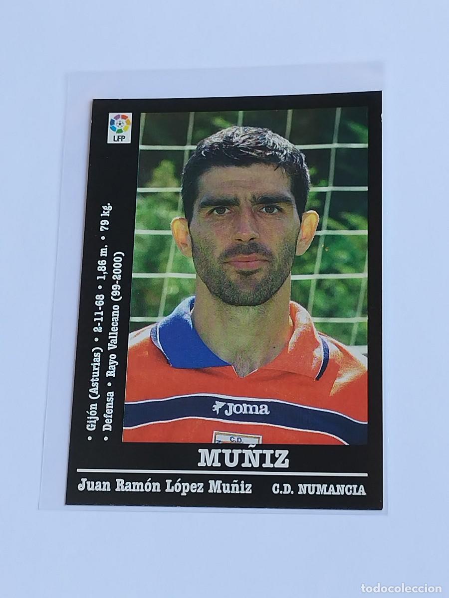 Cromos de F&uacute;tbol: MU&Ntilde;IZ #277 CD NUMANCIA - LA LIGA 2000 2001 - PANINI SPORTS 00 01 NUNCA PEGADO