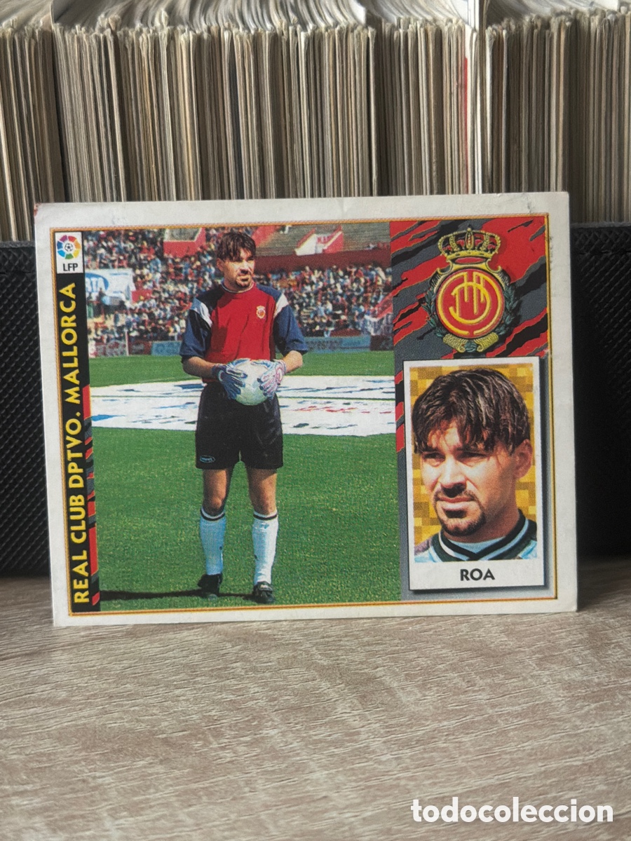 Cromos de F&uacute;tbol: LIGA 97 98 - Roa - Mallorca - Coloca - ediciones Este - nunca pegado