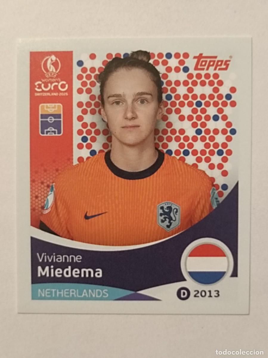 Cromos de F&uacute;tbol: #300 MIEDEMA (HOLANDA) EURO WOMENS SUIZA 2025 TOPPS