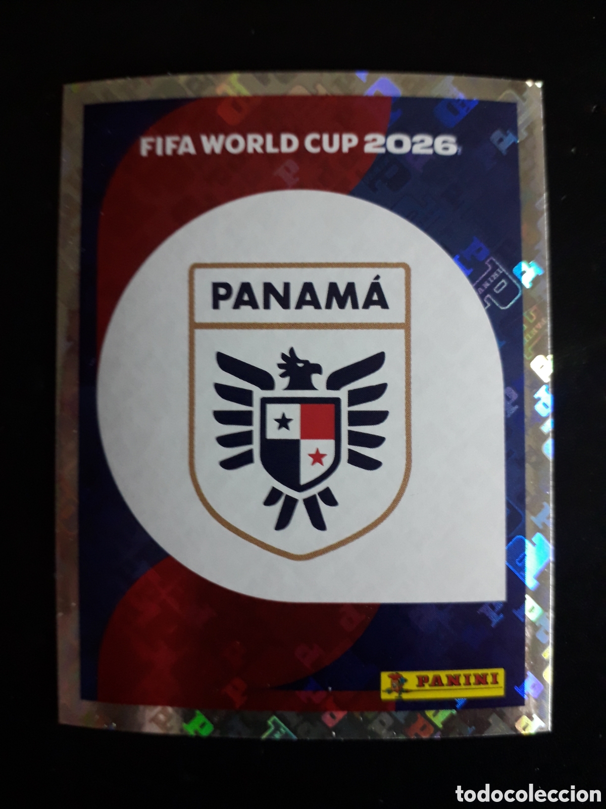 Cromos de F&uacute;tbol: ESCUDO PANAM&Aacute; PAN 1 MUNDIAL F&Uacute;TBOL 2026 FIFA WORLD CUP PANINI SIN PEGAR PEDIDO M&Iacute;NIMO 3&euro;