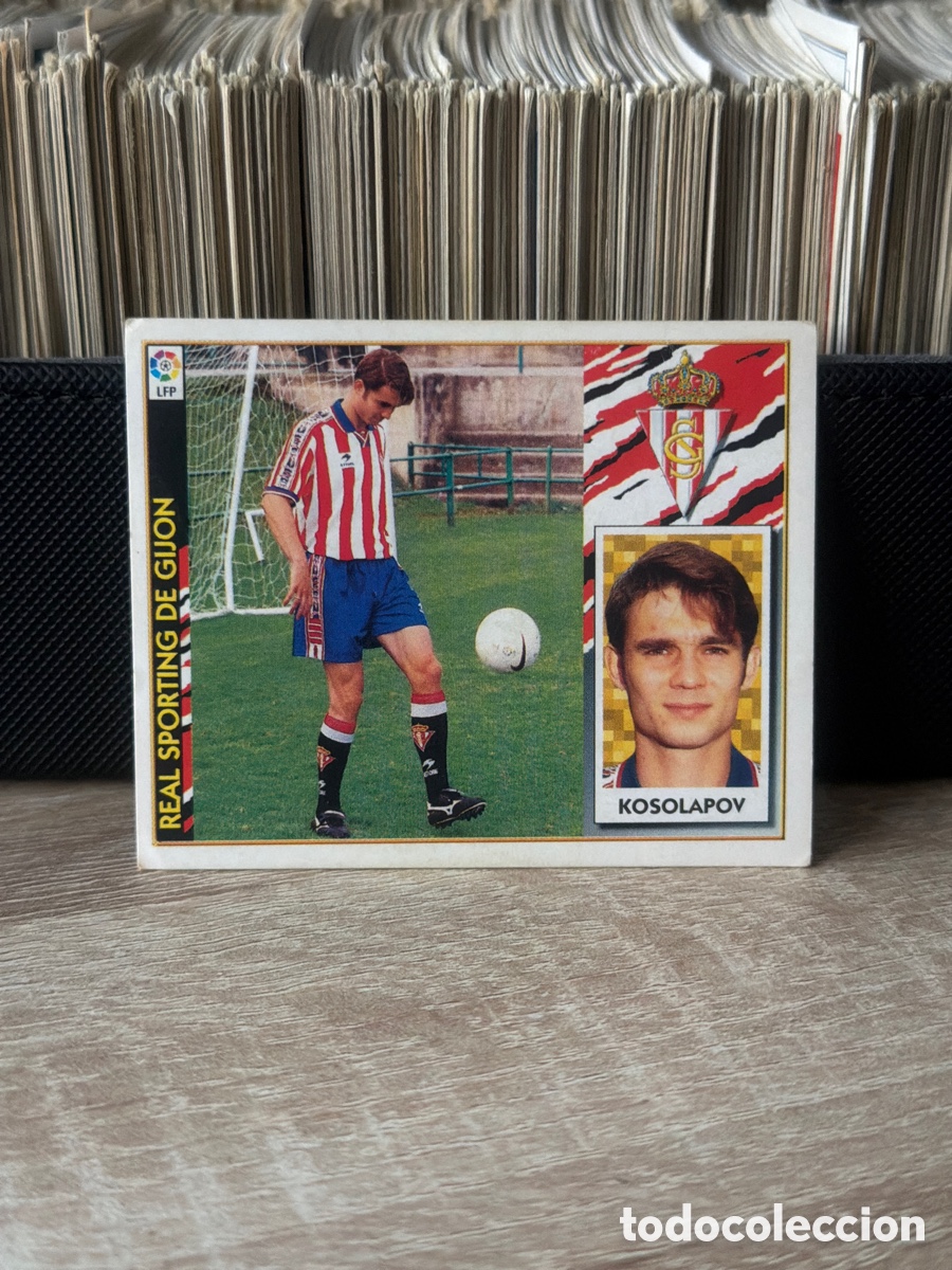 Cromos de F&uacute;tbol: LIGA 97 98 - Kosolapov - Sporting de Gij&oacute;n - Coloca - Ediciones Este - sin pegar