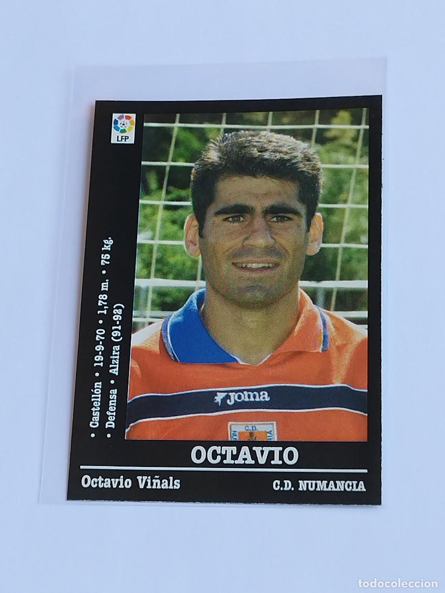 Cromos de F&uacute;tbol: OCTAVIO #279 CD NUMANCIA - LA LIGA 2000 2001 - PANINI SPORTS 00 01 NUNCA PEGADO