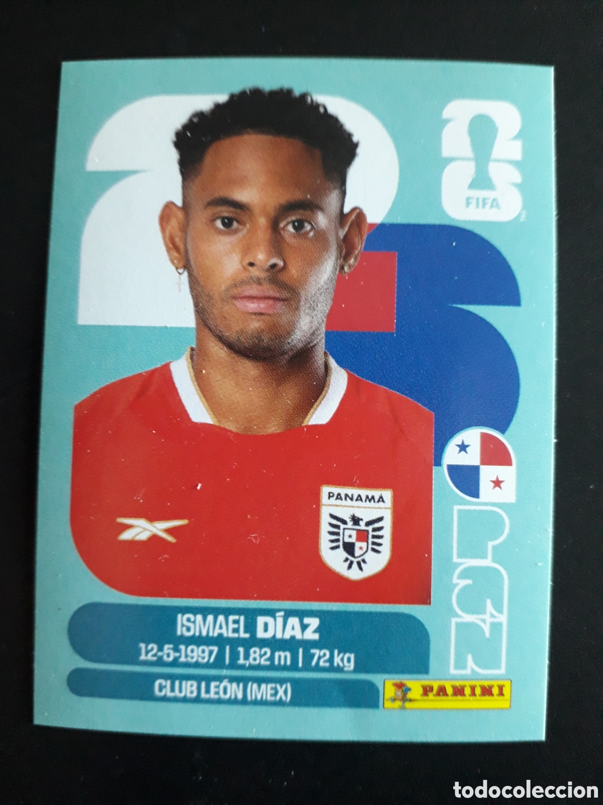 Cromos de F&uacute;tbol: D&Iacute;AZ PANAM&Aacute; PAN 16 MUNDIAL F&Uacute;TBOL 2026 FIFA WORLD CUP PANINI SIN PEGAR PEDIDO M&Iacute;NIMO 3&euro;.