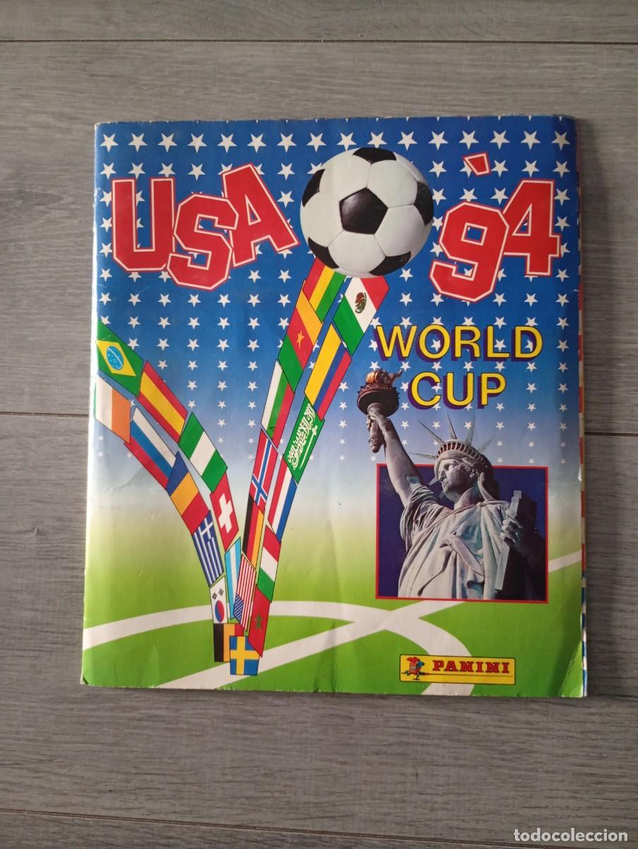 Cromos de F&uacute;tbol: &Aacute;lbum de cromos USA 94 completo