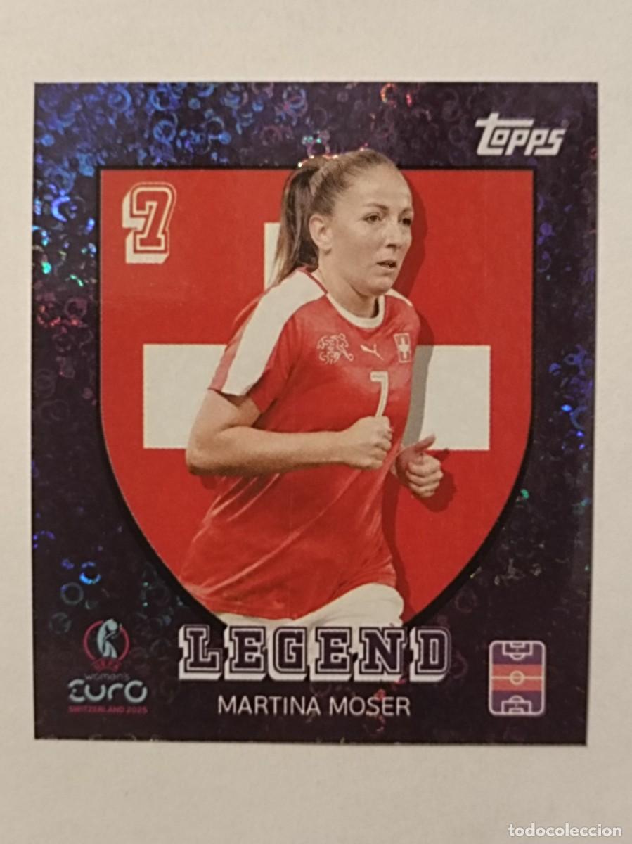 Cromos de F&uacute;tbol: #307 MARTINA MOSER (SUIZA) EURO WOMENS SUIZA 2025 TOPPS