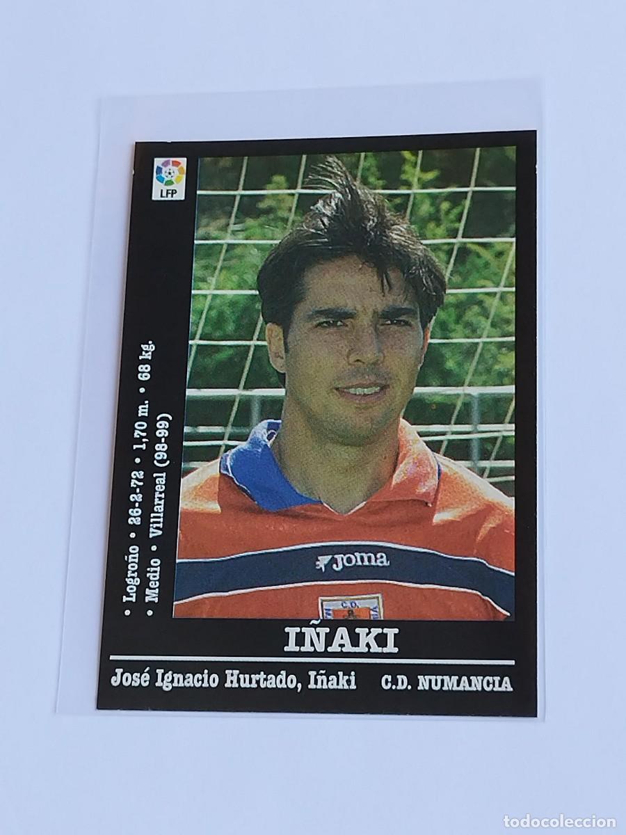 Cromos de F&uacute;tbol: I&Ntilde;AKI #281 CD NUMANCIA - LA LIGA 2000 2001 - PANINI SPORTS 00 01 NUNCA PEGADO
