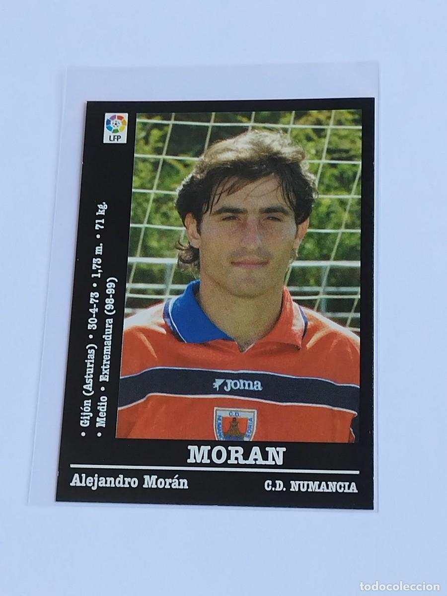 Cromos de F&uacute;tbol: MORAN #282 CD NUMANCIA - LA LIGA 2000 2001 - PANINI SPORTS 00 01 NUNCA PEGADO