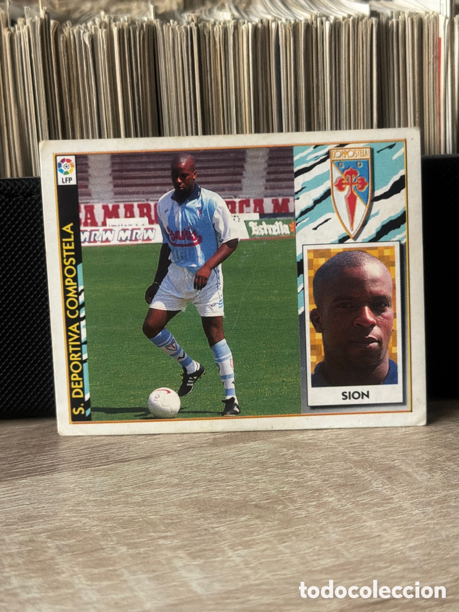Cromos de F&uacute;tbol: LIGA 97 98 - Sion - Compostela - Coloca - Ediciones Este - sin pegar