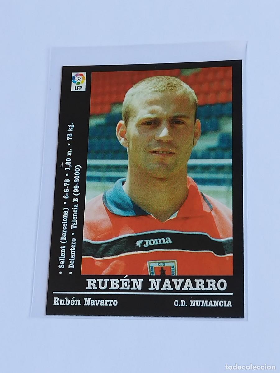 Cartes &agrave; collectionner de Football: RUB&Eacute;N NAVARRO #286 CD NUMANCIA - LA LIGA 2000 2001 - PANINI SPORTS 00 01 NUNCA PEGADO