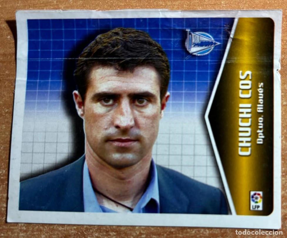 Cromos de F&uacute;tbol: EDICIONES ESTE 2005-2006 05 06 CHUCHI COS (ALAVES) COLOCA VENTANILLA LEER