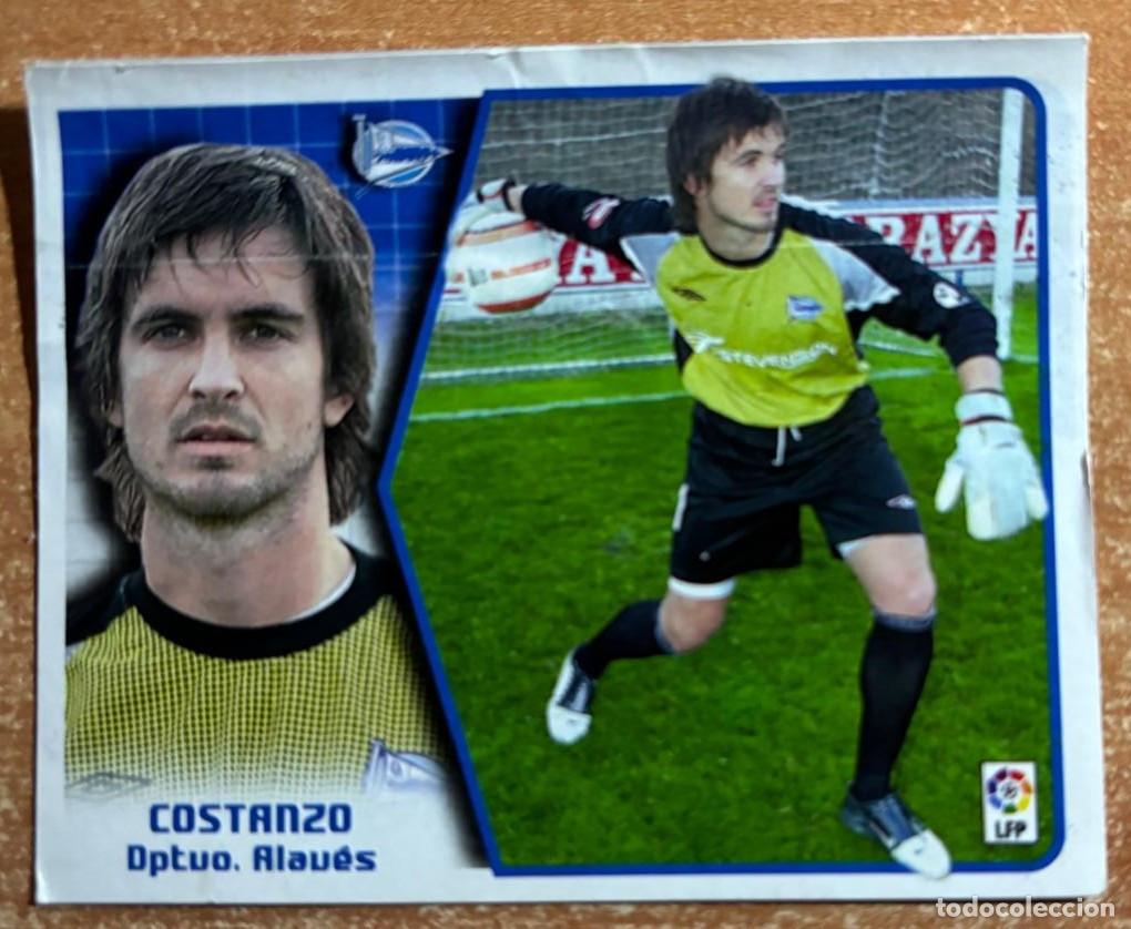 Cromos de F&uacute;tbol: EDICIONES ESTE 2005-2006 05 06 COSTANZO (ALAVES) COLOCA VENTANILLA LEER