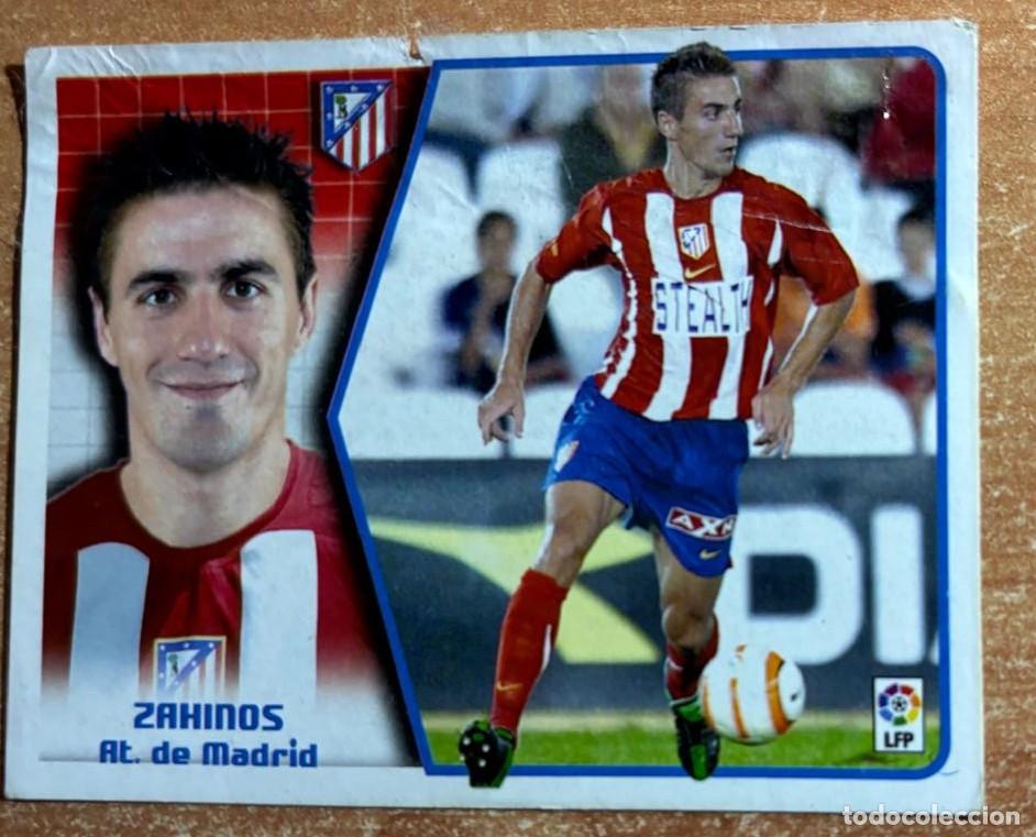 Cromos de F&uacute;tbol: EDICIONES ESTE 2005-2006 05 06 ZAHINOS (ATLETICO MADRID) COLOCA VENTANILLA LEER