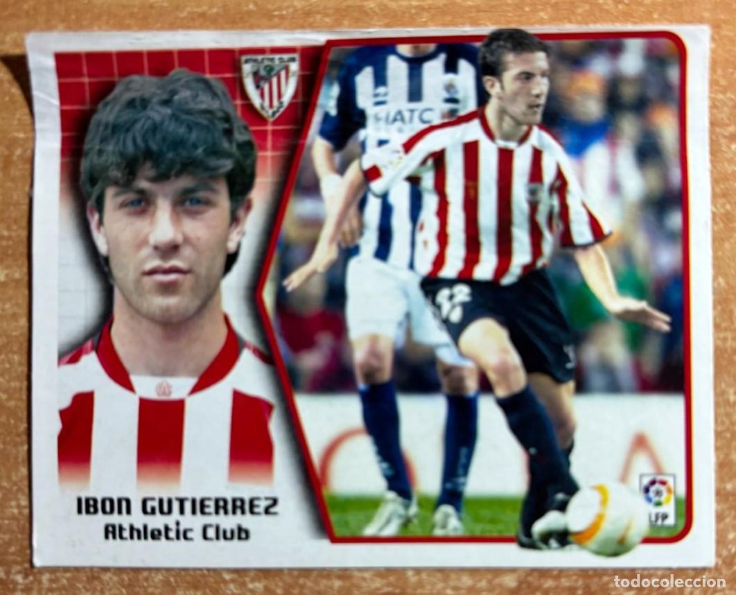 Cromos de F&uacute;tbol: EDICIONES ESTE 2005-2006 05 06 IBON GUTIERREZ (ATHLETIC CLUB BILBAO) COLOCA VENTANILLA LEER
