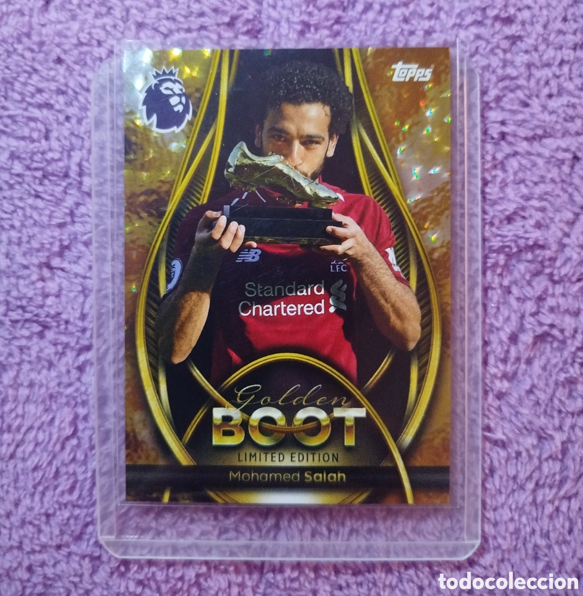 Cromos de F&uacute;tbol: Cromo de futbol. Salah