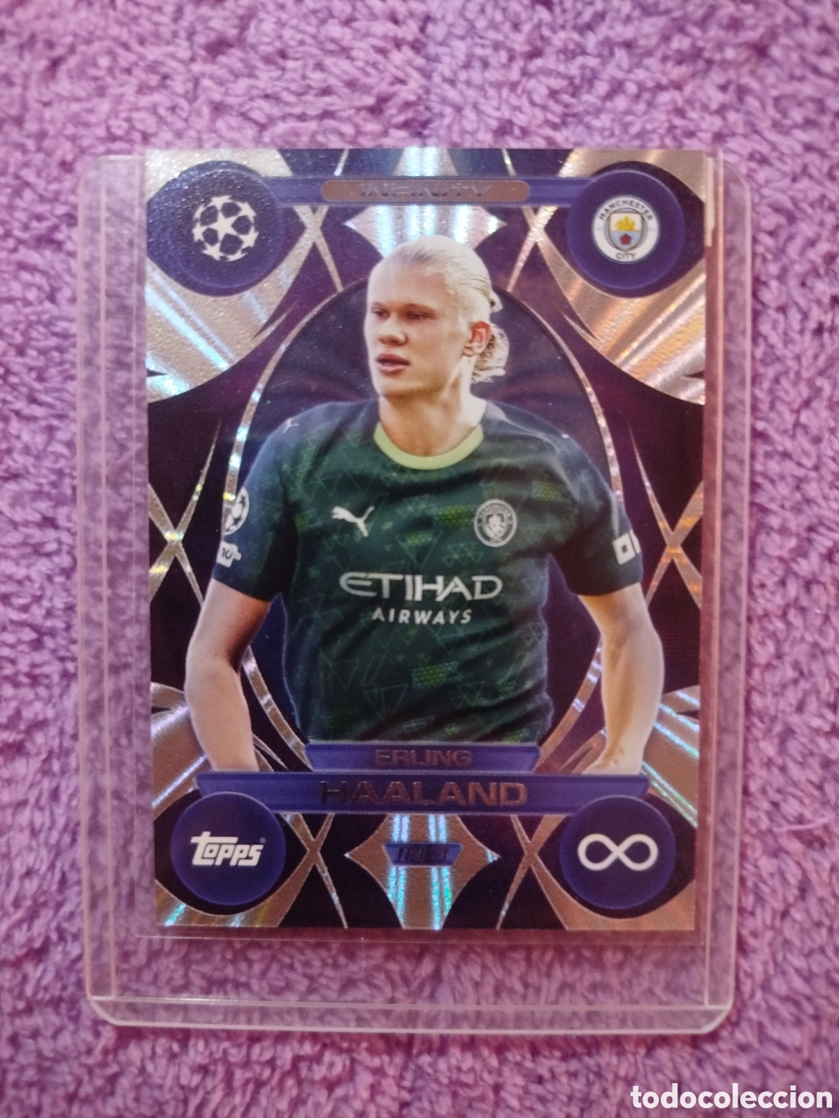 Cromos de F&uacute;tbol: Cromo de futbol. Haaland