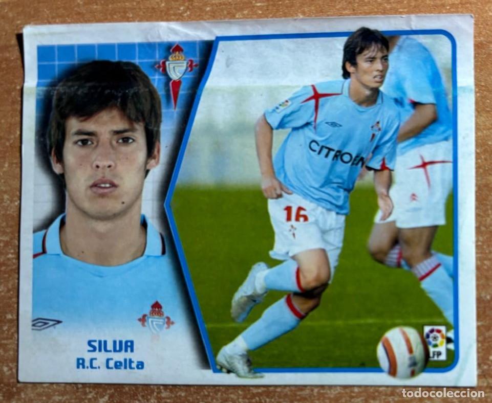 Cromos de F&uacute;tbol: EDICIONES ESTE 2005-2006 05 06 SILVA (CELTA) COLOCA VENTANILLA LEER