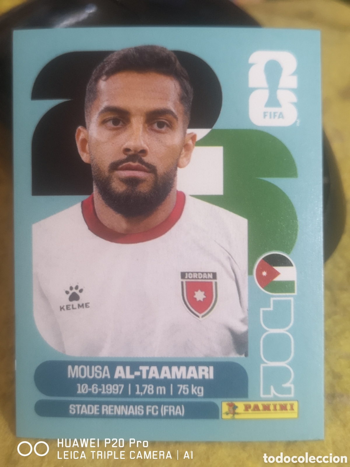 Cromos de F&uacute;tbol: FIFA WORLD CUP MUNDIAL 2026 AL TAAMARI - JOR 15