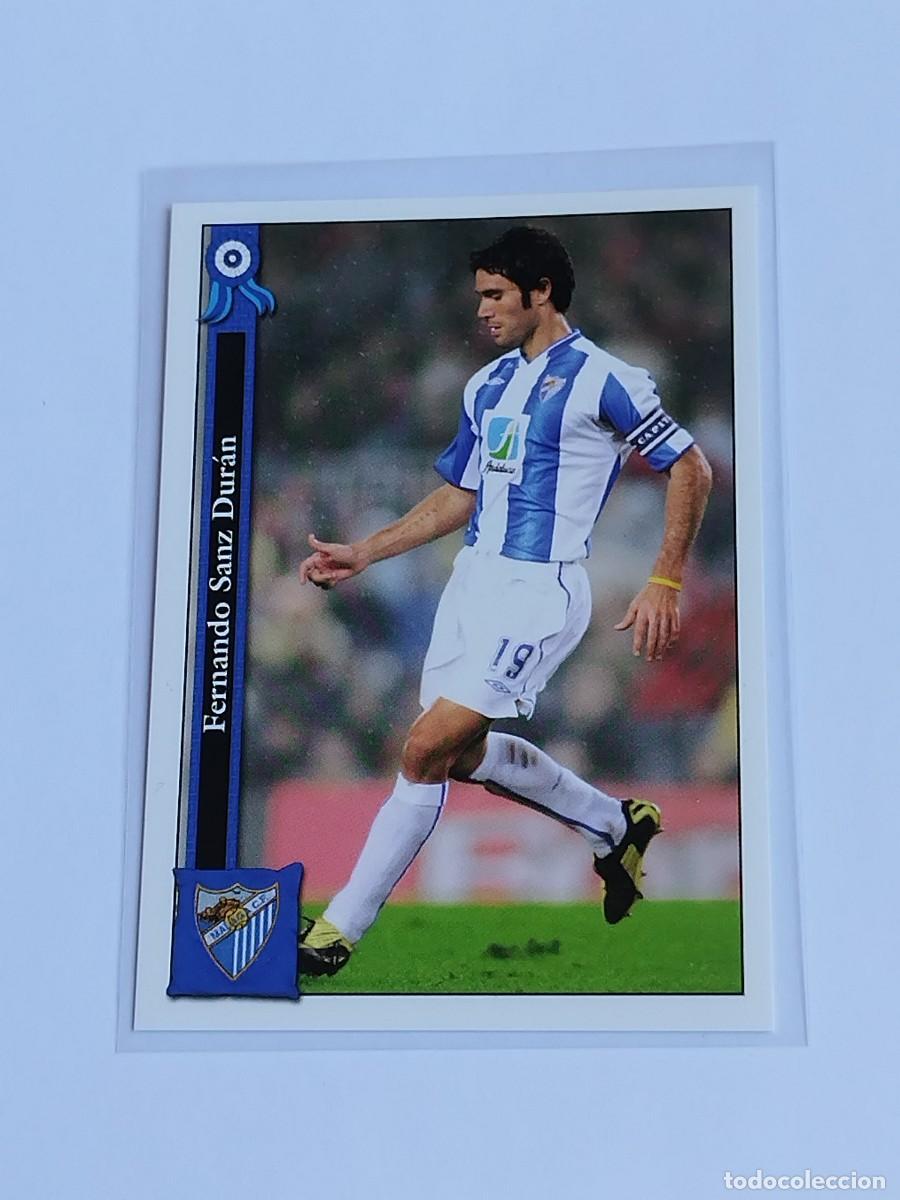 Cromos de F&uacute;tbol: FERNANDO SANZ #251 M&Aacute;LAGA CF - MUNDICROMO FICHAS DE LA LIGA 2005 2006 - MC SPORT 05 06 CROMO