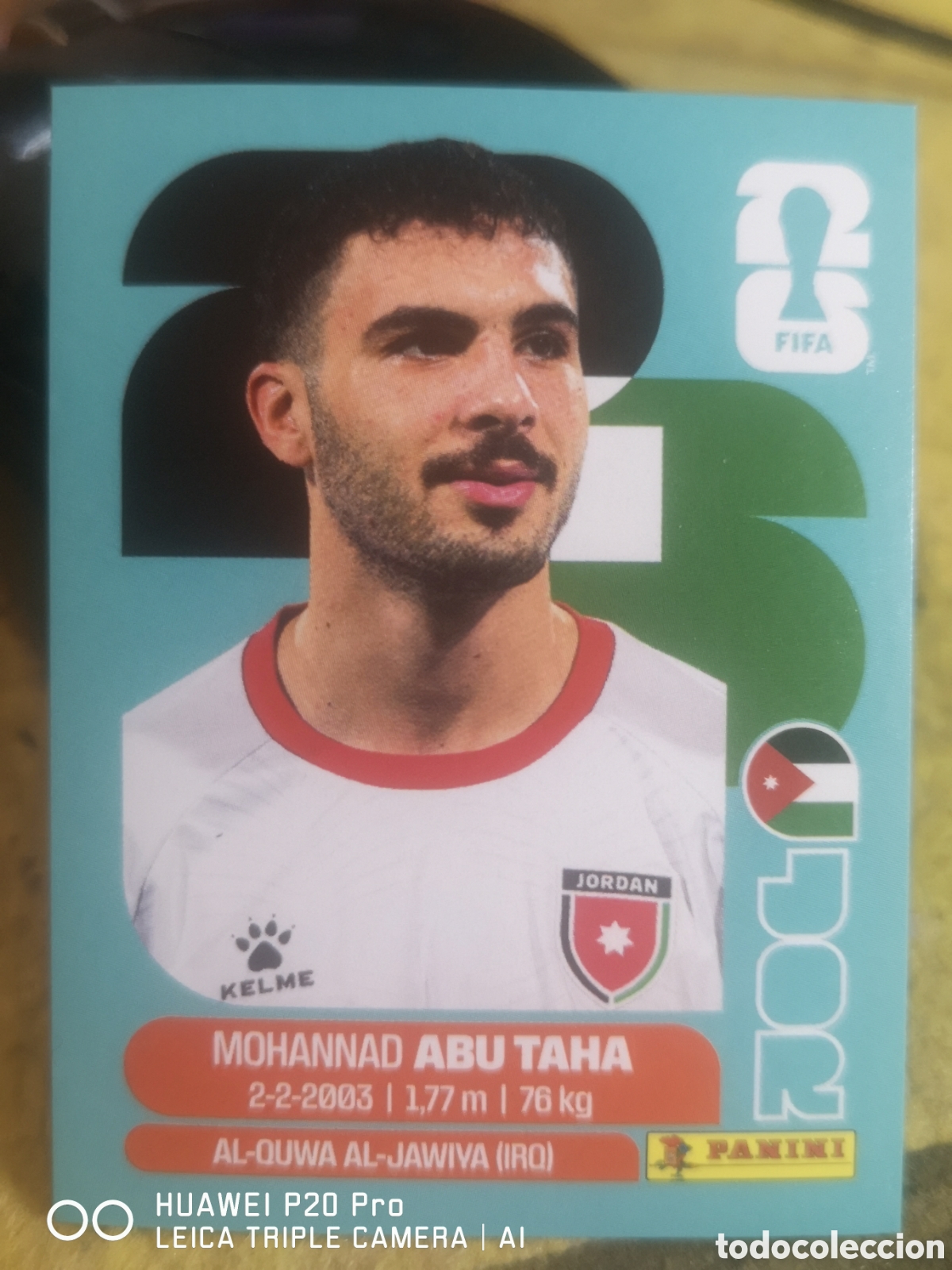 Cromos de F&uacute;tbol: FIFA WORLD CUP MUNDIAL 2026 ABU TAHA - JOR 12