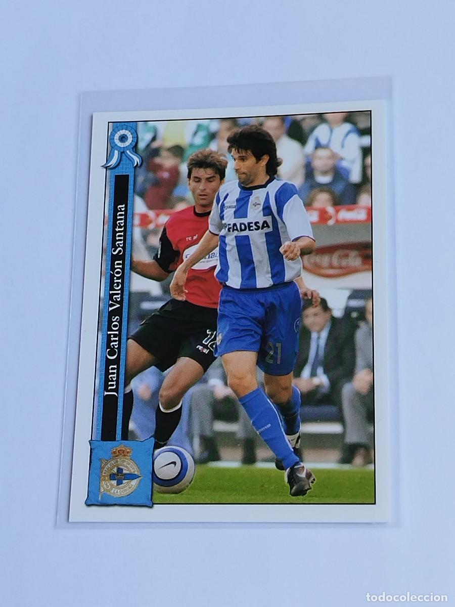 Cromos de F&uacute;tbol: VALER&Oacute;N #207 RC DEPORTIVO - MUNDICROMO FICHAS DE LA LIGA 2005 2006 - MC SPORT 05 06 CROMO