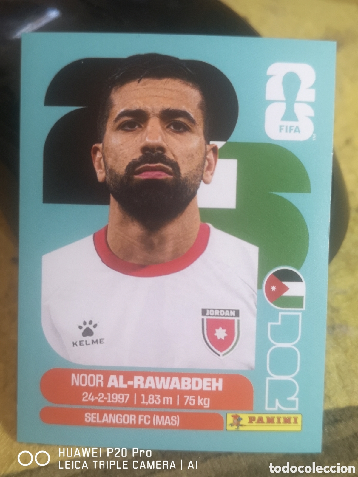 Cromos de F&uacute;tbol: FIFA WORLD CUP MUNDIAL 2026 AL RAWABDEN - JOR 11