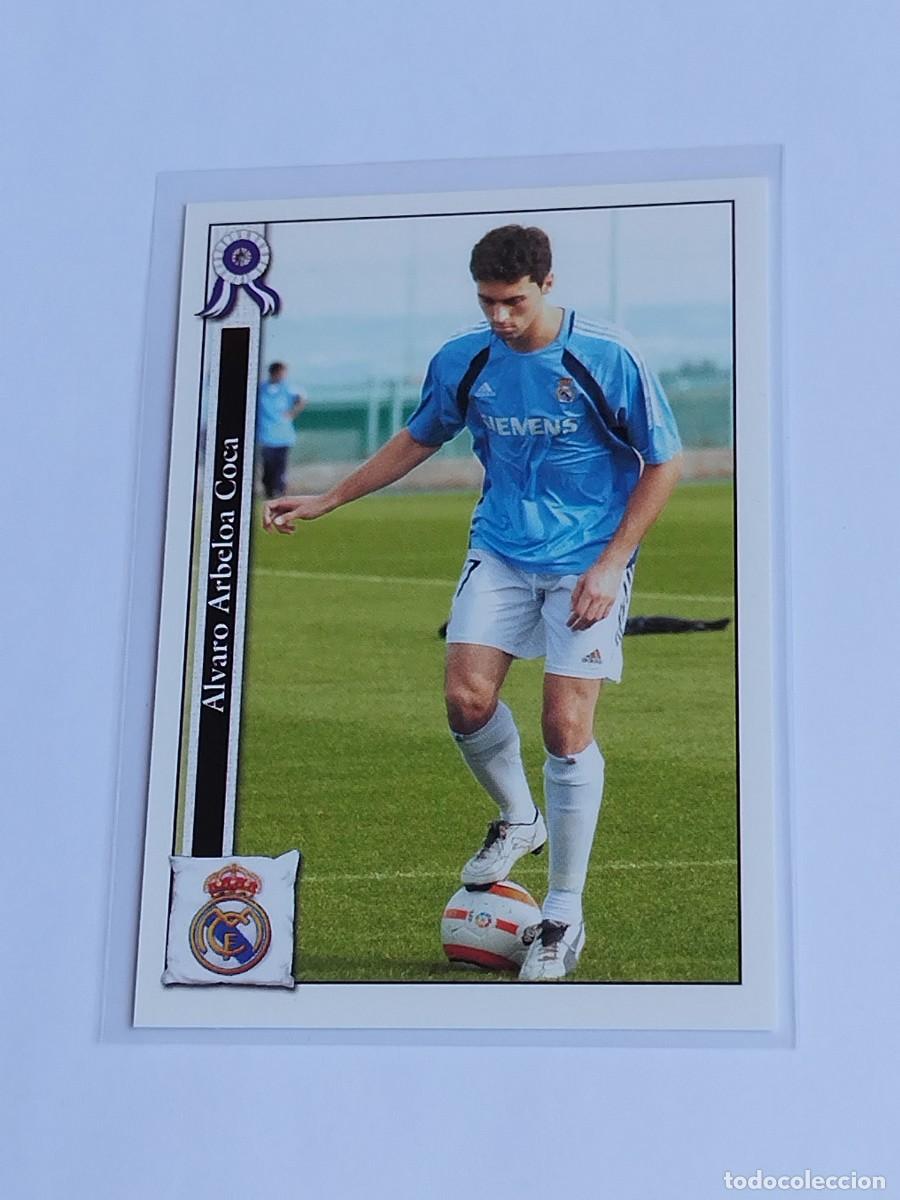 Cromos de F&uacute;tbol: ARBELOA #994 REAL MADRID CASTILLA - MUNDICROMO FICHAS DE LA LIGA 2005 2006 - MC SPORT 05 06 CROMO