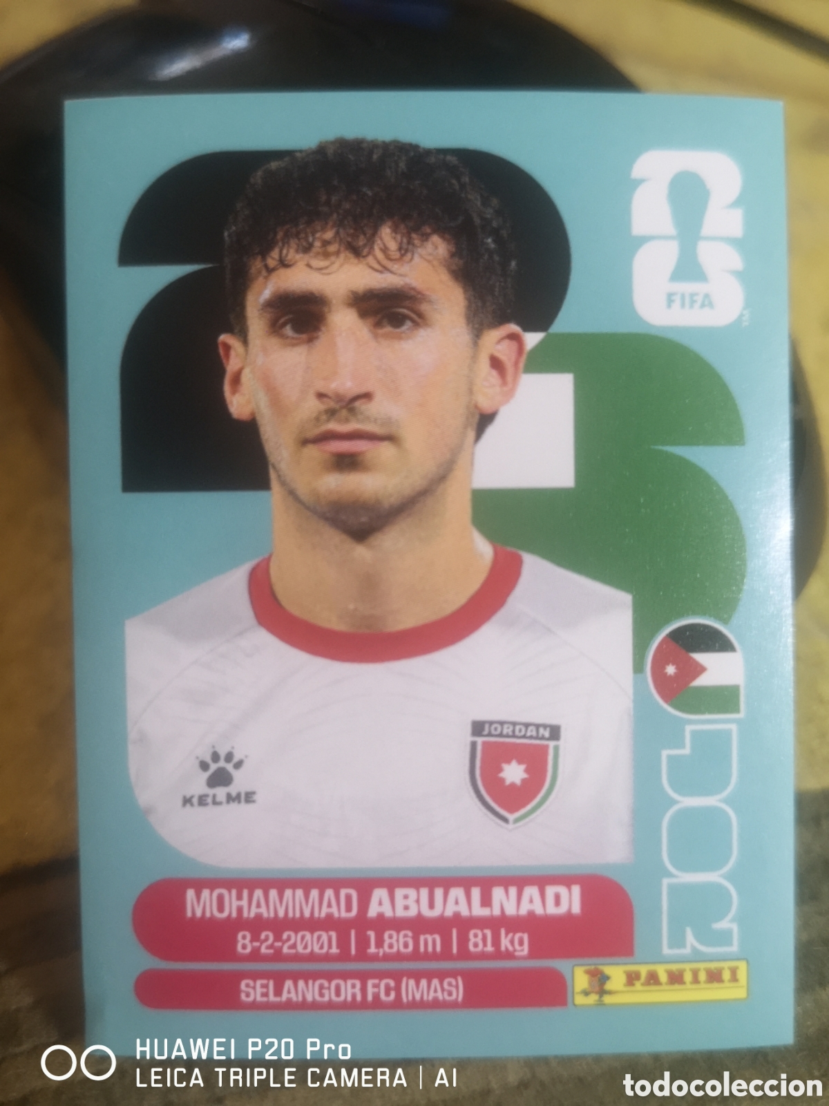 Cromos de F&uacute;tbol: FIFA WORLD CUP MUNDIAL 2026 ABUALNADI - JOR 8