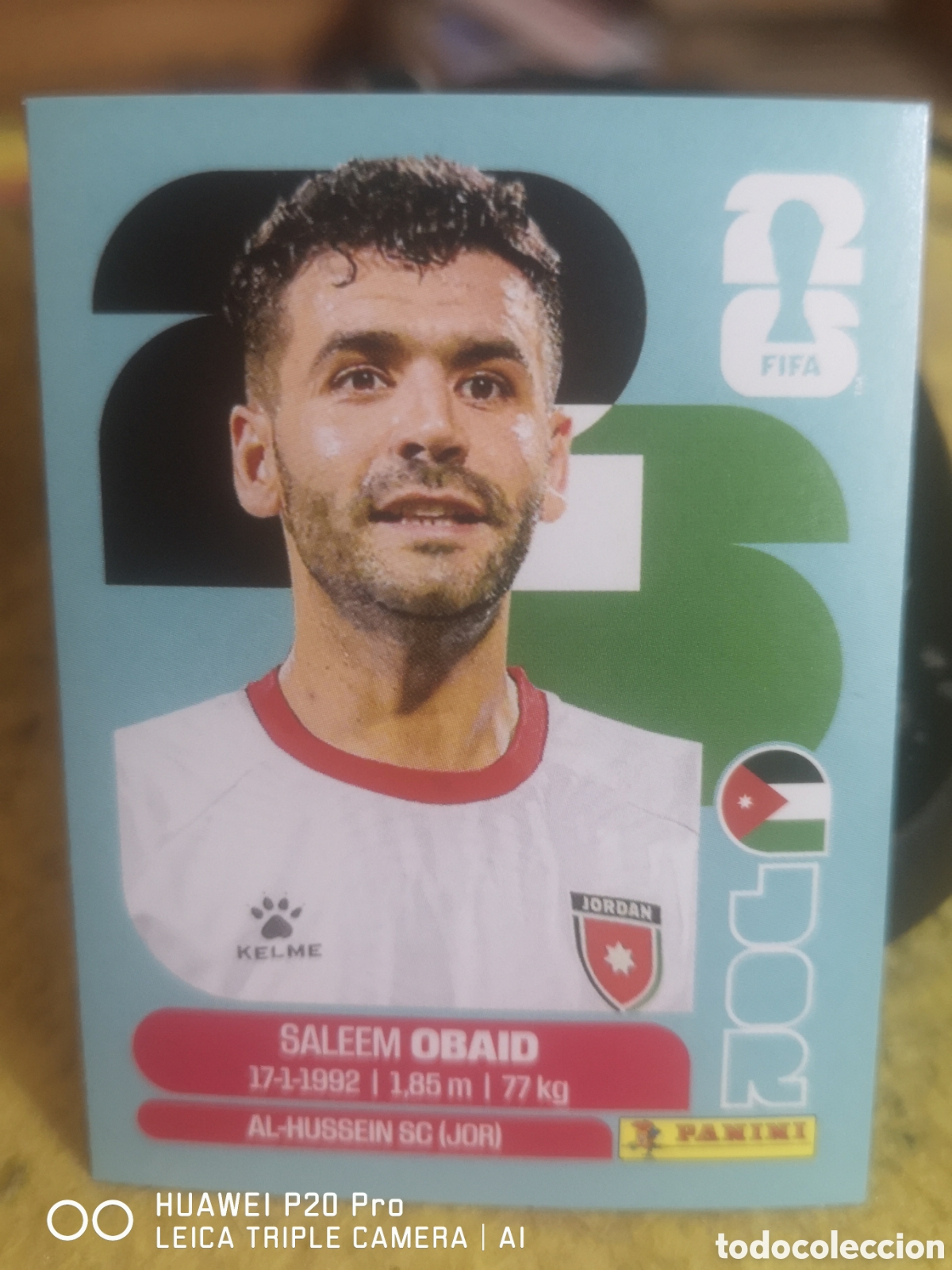 Cromos de F&uacute;tbol: FIFA WORLD CUP MUNDIAL 2026 OBAID - JOR 7