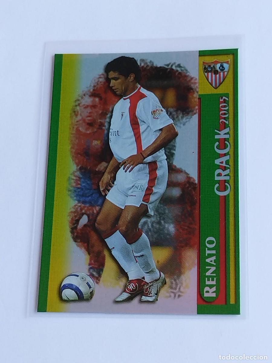 Cromos de F&uacute;tbol: RENATO CRACK BRILLO LISO #160 SEVILLA FC - MUNDICROMO FICHAS DE LA LIGA 2005 2006 - MC SPORT 05 06