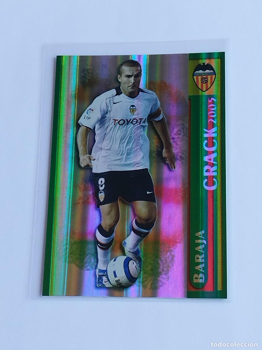 Cromos de F&uacute;tbol: BARAJA CRACK BRILLO RAYAS #187 VALENCIA CF - MUNDICROMO FICHAS DE LA LIGA 2005 2006 - MC SPORT 05 06