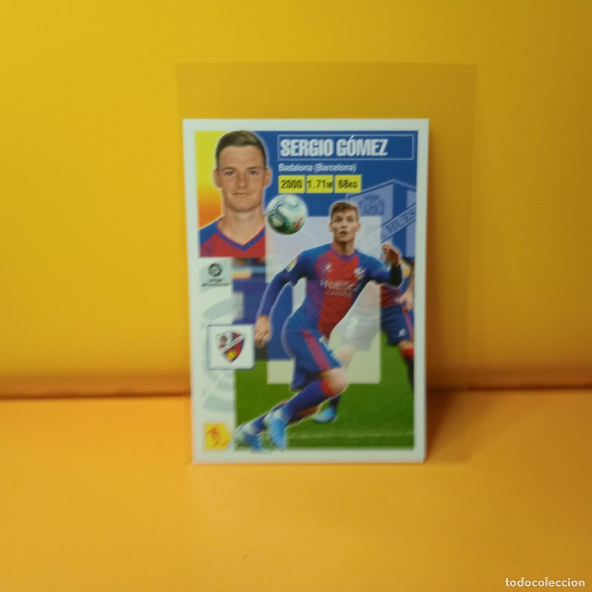 Cromos de F&uacute;tbol: EDICIONES ESTE 2020 2021 20 21 S.D HUESCA SERGIO G&Oacute;MEZ 12B