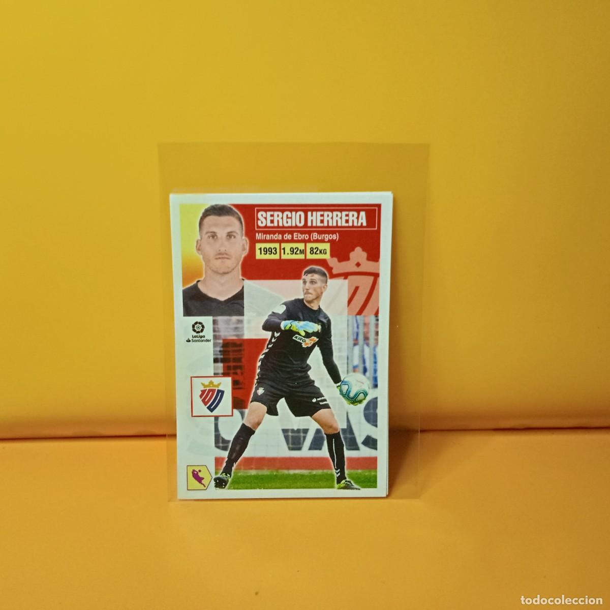Cromos de F&uacute;tbol: EDICIONES ESTE 2020 2021 20 21 C AT OSASUNA SERGIO HERRERA 3