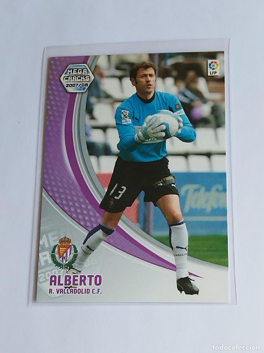 Cromos de F&uacute;tbol: ALBERTO #308 REAL VALLADOLID - MEGACRACKS LA LIGA 2007 2008 - PANINI MGK 07 08 CROMO FUTBOL FUTBOL