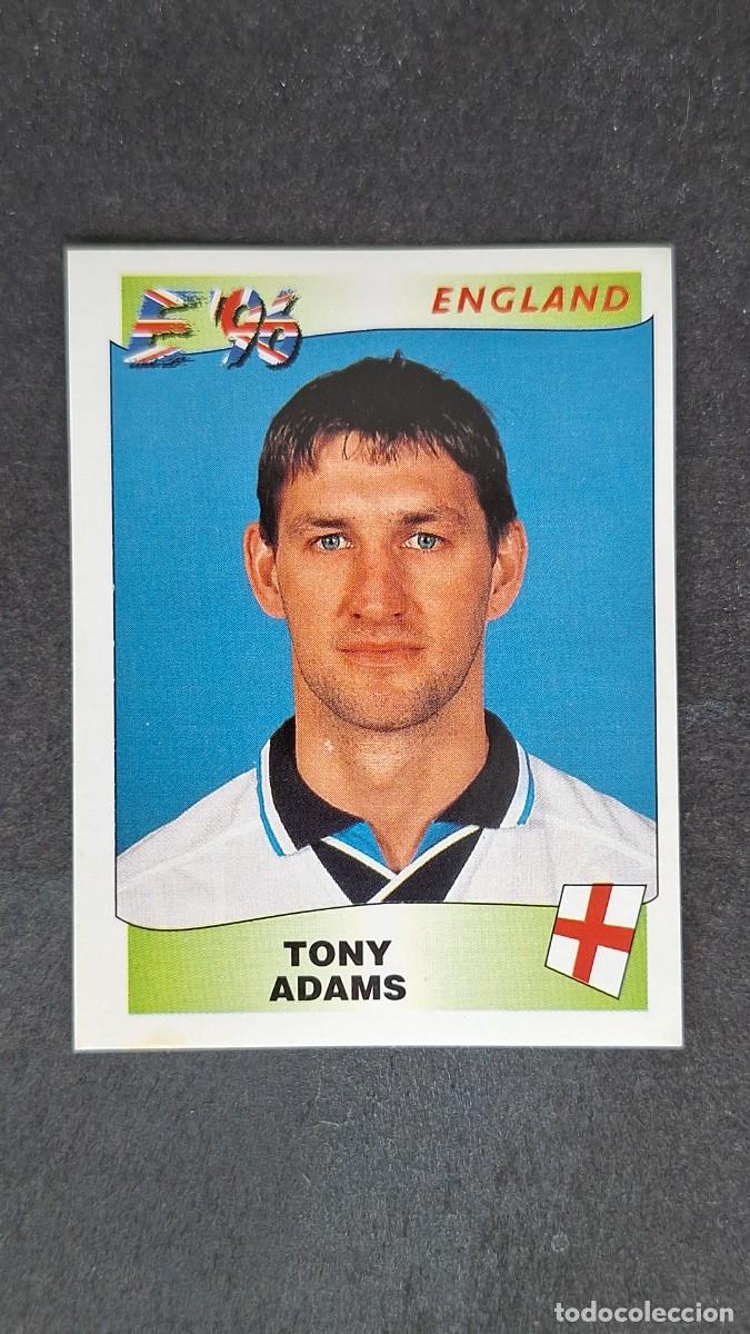 Cromos de F&uacute;tbol: L2 TONY ADAMS SELECCION INGLATERRA 39 EUROCOPA 1996 EURO 96 PANINI NUNCA PEGADO SIN PEGAR