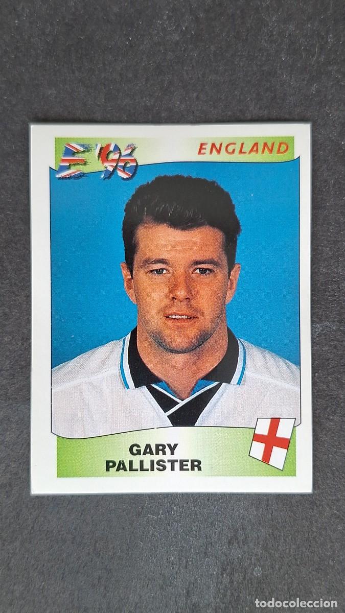 Cromos de F&uacute;tbol: L2 GARY PALLISTER SELECCION INGLATERRA 40 EUROCOPA 1996 EURO 96 PANINI NUNCA PEGADO SIN PEGAR