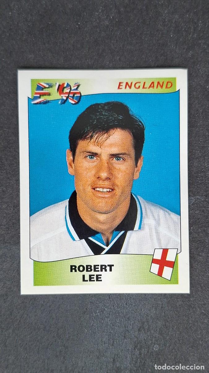 Cromos de F&uacute;tbol: L2 ROBERT LEE SELECCION INGLATERRA 42 EUROCOPA 1996 EURO 96 PANINI NUNCA PEGADO SIN PEGAR