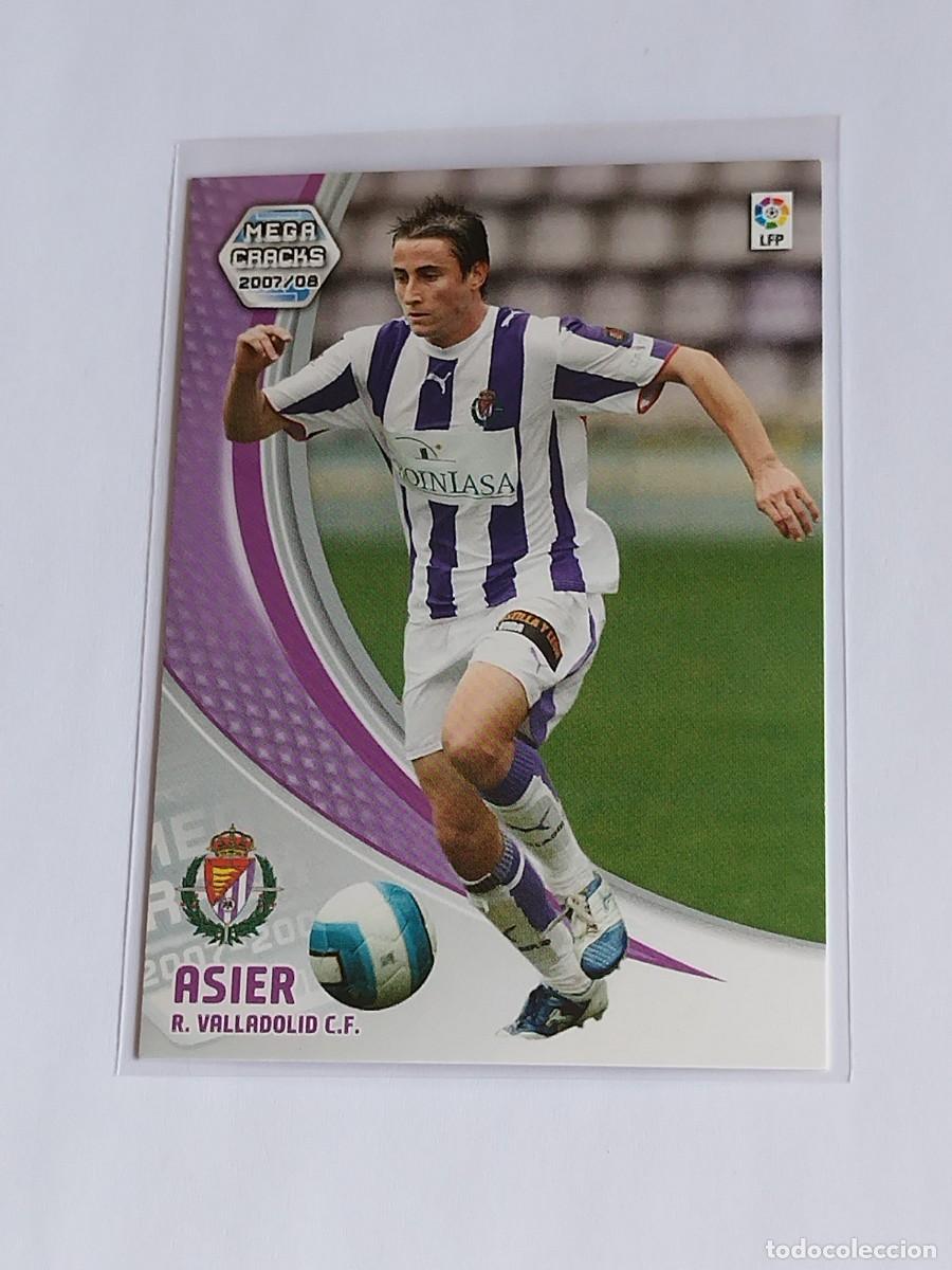 Cromos de F&uacute;tbol: ASIER BAJA #319 REAL VALLADOLID - MEGACRACKS LA LIGA 2007 2008 PANINI MGK 07 08 CROMO FUTBOL