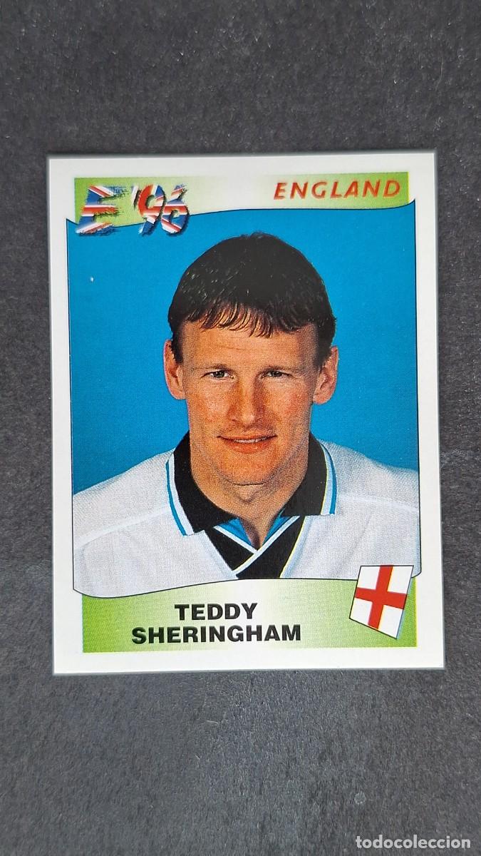 Cromos de F&uacute;tbol: L2 TEDDY SHERINGHAM SELECCION INGLATERRA 52 EUROCOPA 1996 EURO 96 PANINI NUNCA PEGADO SIN PEGAR