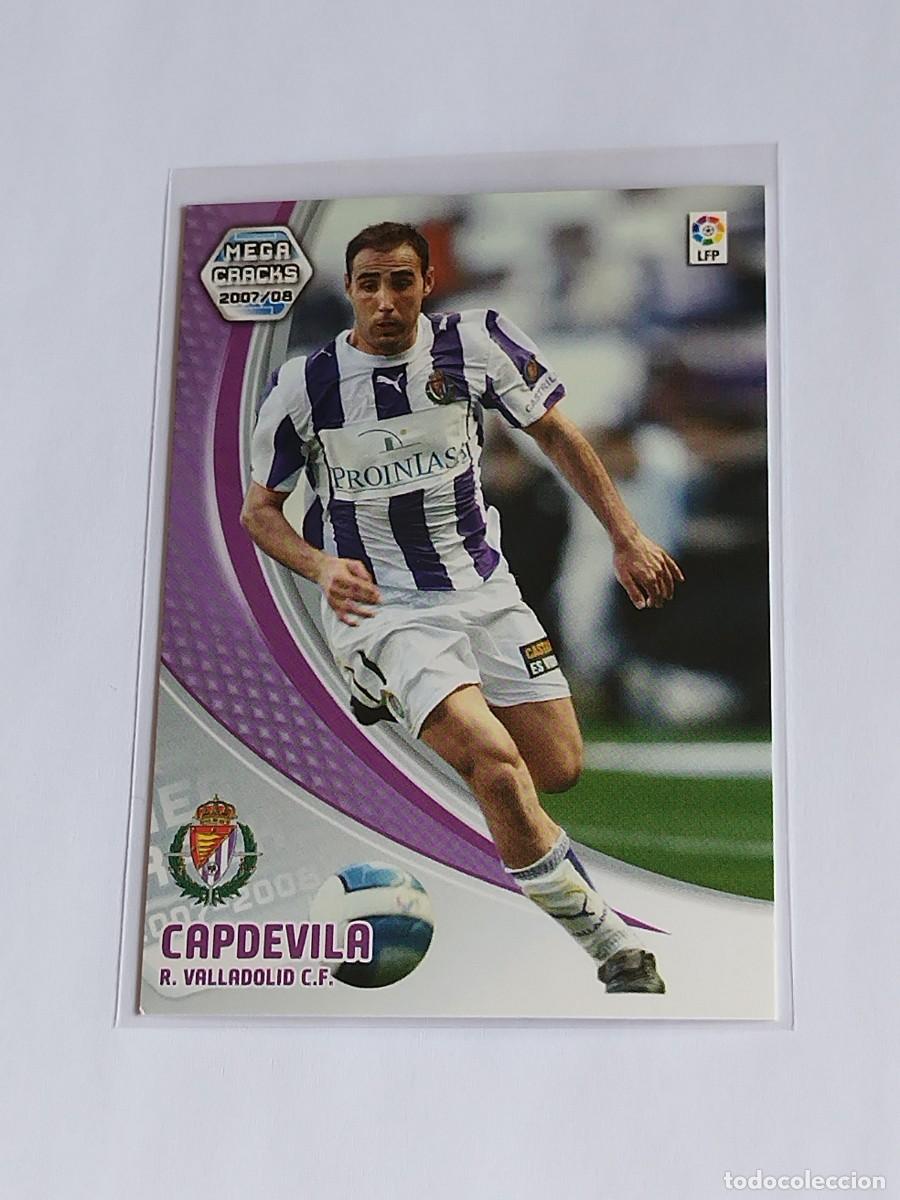 Cromos de F&uacute;tbol: CAPDEVILA #321 REAL VALLADOLID - MEGACRACKS LA LIGA 2007 2008 PANINI MGK 07 08 CROMO FUTBOL