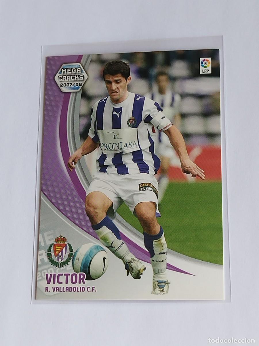 Cromos de F&uacute;tbol: VICTOR #322 REAL VALLADOLID - MEGACRACKS LA LIGA 2007 2008 PANINI MGK 07 08 CROMO FUTBOL