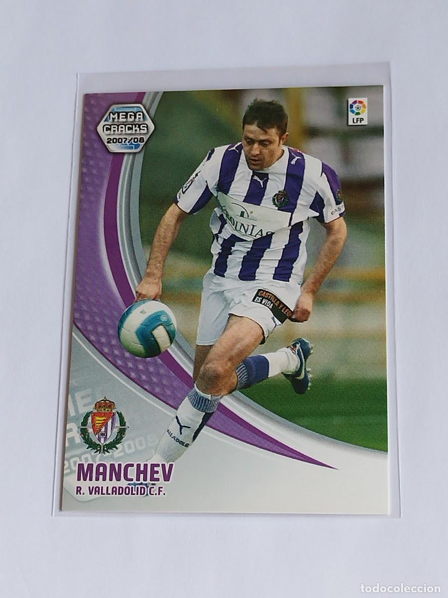 Cromos de F&uacute;tbol: MANCHEV BAJA #324 REAL VALLADOLID - MEGACRACKS LA LIGA 2007 2008 PANINI MGK 07 08 CROMO FUTBOL