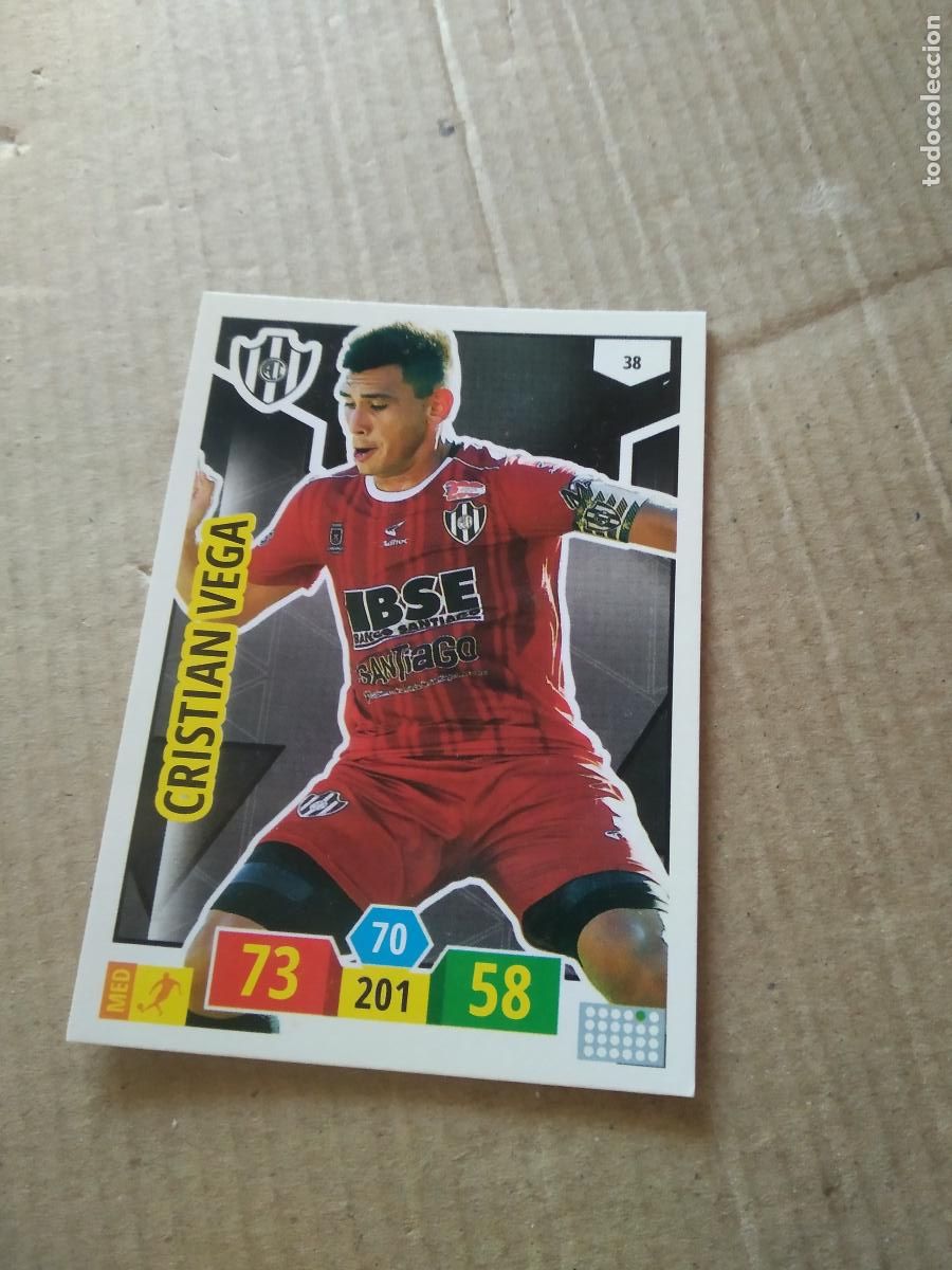 Cromos de F&uacute;tbol: 38 CRISTIAN VEGA CENTRAL CORDOBA CROMO FUTBOL ARGENTINO PANINI LIGA ARGENTINA 2020 ADRENALYN