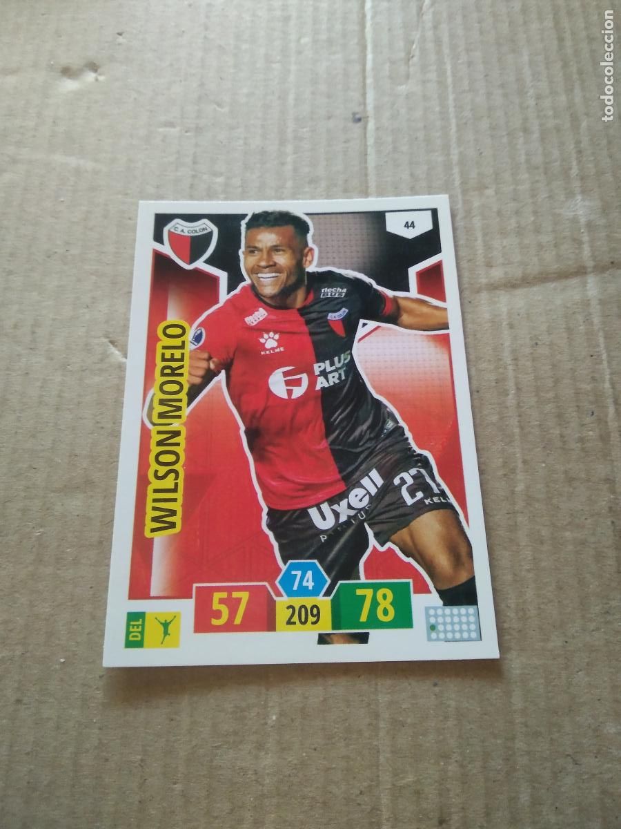 Cromos de F&uacute;tbol: 44 WILSON MORELO COLON CROMO FUTBOL ARGENTINO PANINI LIGA ARGENTINA 2020 ADRENALYN