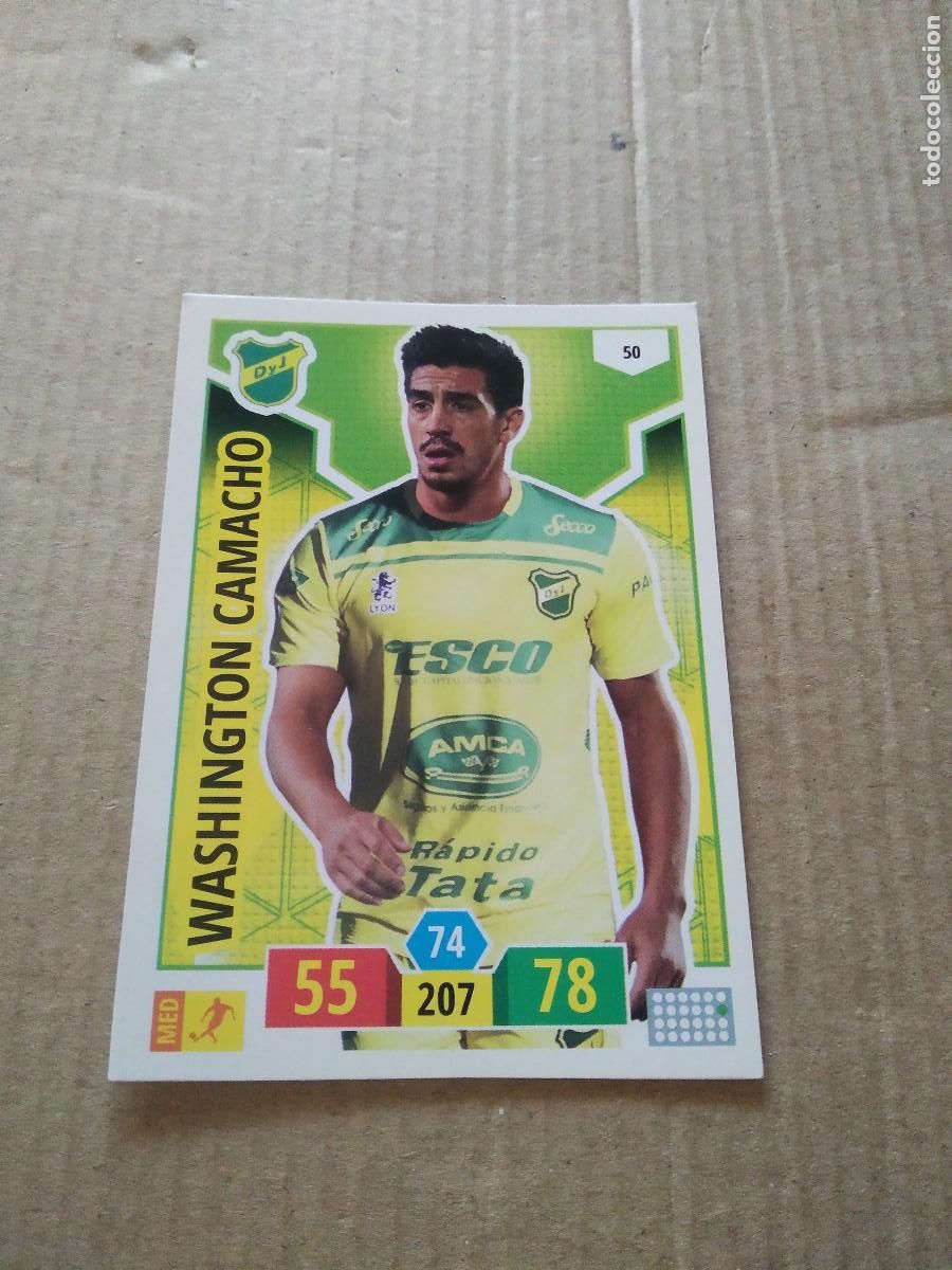 Football Stickers: 50 WASHINGTON CAMACHO DEFENSA Y JUSTICIA CROMO FUTBOL ARGENTINO PANINI LIGA ARGENTINA 2020 ADRENALYN