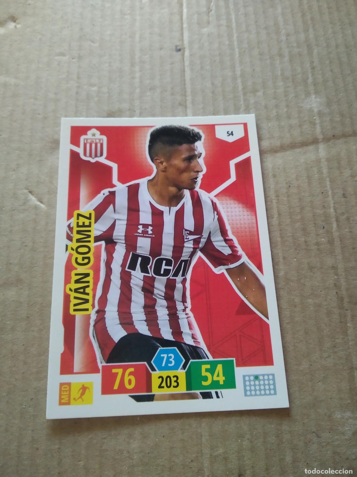 Cartes &agrave; collectionner de Football: 54 IVAN GOMEZ ESTUDIANTES CROMO FUTBOL ARGENTINO PANINI LIGA ARGENTINA 2020 ADRENALYN