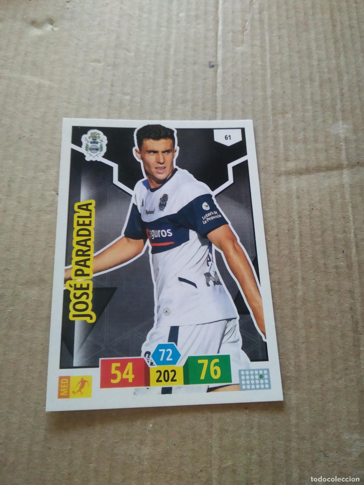 Cromos de F&uacute;tbol: 61 JOSE PARADELA GIMNASIA CROMO FUTBOL ARGENTINO PANINI LIGA ARGENTINA 2020 ADRENALYN